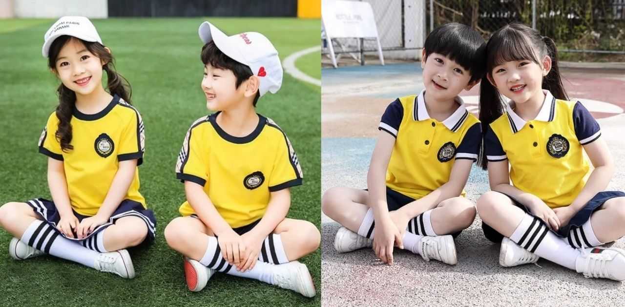 500+ Mẫu đồng phục học sinh mầm non đẹp, dễ thương dành cho các bé